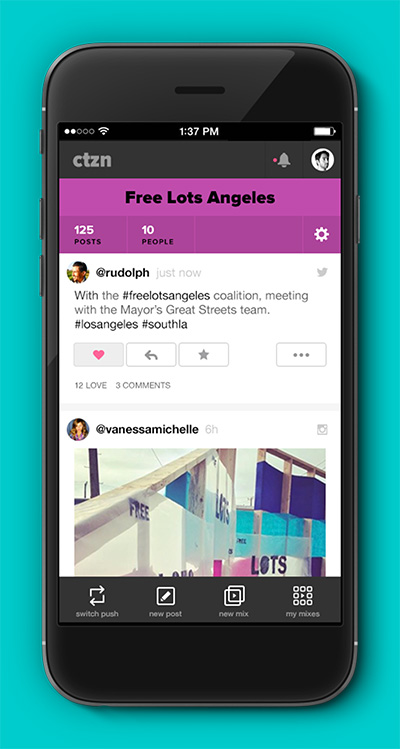 Collect stories from Twitter, Facebook and Instagram